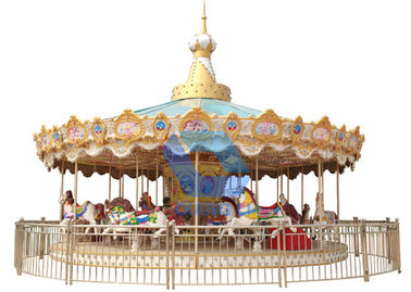 Trung Quốc Trò chơi trẻ em Công viên chủ đề Carousel 24 Người có năng lực Trò chơi giải trí cổ điển nhà máy sản xuất