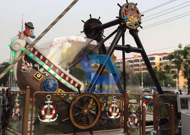 Trung Quốc Tàu cướp biển mini 12 chỗ ngồi Carnival Ride Công viên giải trí Thiết bị cao 3,8m nhà máy sản xuất
