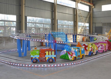 Trung Quốc Công viên giải trí mini nổi tiếng Rides / Mini Shuttle Train Train With Track nhà máy sản xuất