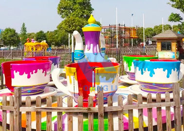 Trung Quốc Công viên chủ đề chống ăn mòn Rides 24 chỗ ngồi Mini Music Teacup Carnival Ride nhà máy sản xuất