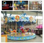Luxury Theme Park Carousel / Portable Merry Go Round Ride For Kiddie Ride nhà cung cấp
