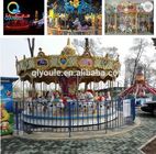 Luxury Theme Park Carousel / Portable Merry Go Round Ride For Kiddie Ride nhà cung cấp