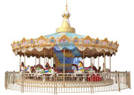 Trò chơi trẻ em Công viên chủ đề Carousel 24 Người có năng lực Trò chơi giải trí cổ điển nhà cung cấp