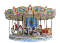 Công viên giải trí 24 chỗ Carousel / Carousel Mini ngoài trời cho trẻ em chơi nhà cung cấp